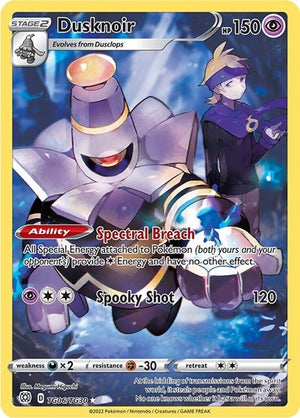 Pokemon TCG - SWSH09: Brilliant Stars Trainer Gallery - Dusknoir - TG06/TG30 - Holofoil