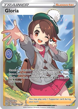 Pokemon TCG - SWSH09: Brilliant Stars Trainer Gallery - Gloria - TG26/TG30 - Holofoil