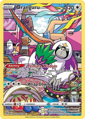 Pokemon TCG - SWSH09: Brilliant Stars Trainer Gallery - Oranguru - TG12/TG30 - Holofoil