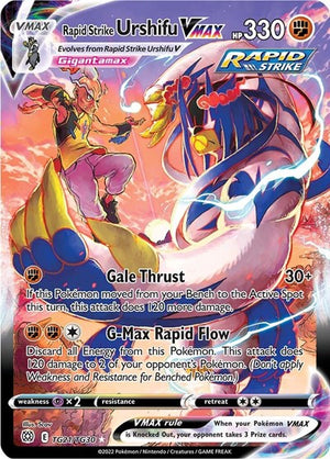 Pokemon TCG - SWSH09: Brilliant Stars Trainer Gallery - Rapid Strike Urshifu VMAX - TG21/TG30 - Holofoil