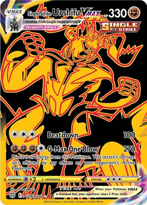 Pokemon TCG - SWSH09: Brilliant Stars Trainer Gallery - Single Strike Urshifu VMAX - TG29/TG30 - Holofoil