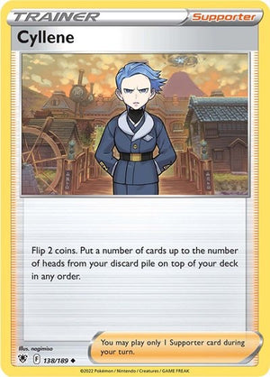 Pokemon TCG - SWSH10: Astral Radiance - Cyllene - 138/189 - Reverse Holofoil