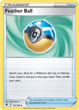 Pokemon TCG - SWSH10: Astral Radiance - Feather Ball - 141/189