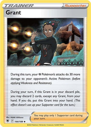Pokemon TCG - SWSH10: Astral Radiance - Grant - 144/189 - Reverse Holofoil