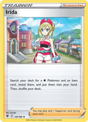 Pokemon TCG - SWSH10: Astral Radiance - Irida - 147/189 - Reverse Holofoil