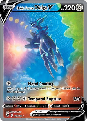 Pokemon TCG - SWSH10: Astral Radiance - Origin Forme Dialga V - 177/189 - Holofoil