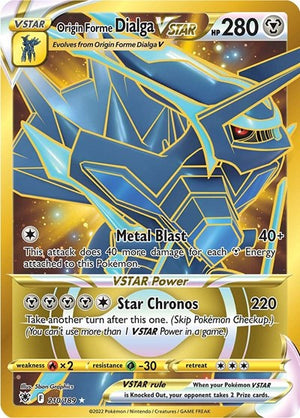 Pokemon TCG - SWSH10: Astral Radiance - Origin Forme Dialga VSTAR - 210/189 - Holofoil