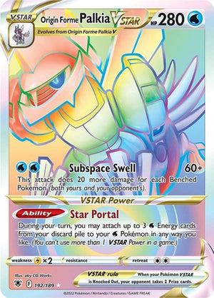 Pokemon TCG - SWSH10: Astral Radiance - Origin Forme Palkia VSTAR - 192/189 - Holofoil