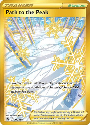Pokemon TCG - SWSH10: Astral Radiance - Path to the Peak - 213/189 - Holofoil