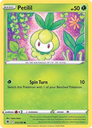 Pokemon TCG - SWSH10: Astral Radiance - Petilil - 015/189