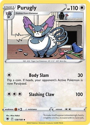 Pokemon TCG - SWSH10: Astral Radiance - Purugly - 128/189