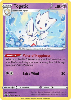 Pokemon TCG - SWSH10: Astral Radiance - Togetic - 056/189