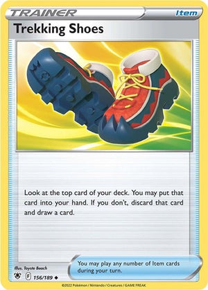 Pokemon TCG - SWSH10: Astral Radiance - Trekking Shoes - 156/189 - Reverse Holofoil