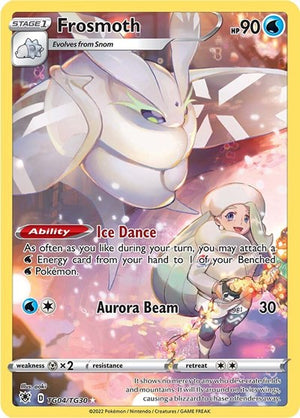 Pokemon TCG - SWSH10: Astral Radiance Trainer Gallery - Frosmoth - TG04/TG30 - Holofoil