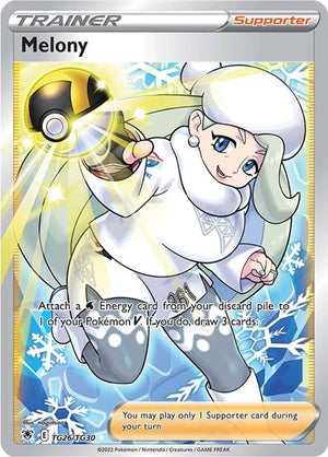Pokemon TCG - SWSH10: Astral Radiance Trainer Gallery - Melony - TG26/TG30 - Holofoil