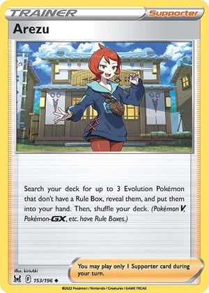 Pokemon TCG - SWSH11: Lost Origin - Arezu - 153/196 - Reverse Holofoil
