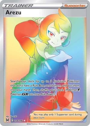 Pokemon TCG - SWSH11: Lost Origin - Arezu - 204/196 - Holofoil