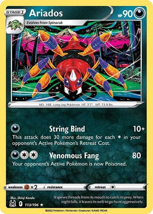 Pokemon TCG - SWSH11: Lost Origin - Ariados - 113/196