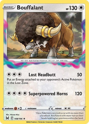 Pokemon TCG - SWSH11: Lost Origin - Bouffalant - 148/196
