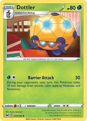Pokemon TCG - SWSH11: Lost Origin - Dottler - 019/196