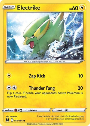 Pokemon TCG - SWSH11: Lost Origin - Electrike - 054/196