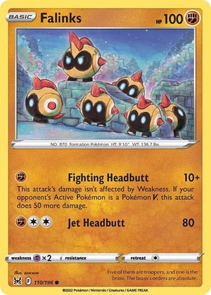 Pokemon TCG - SWSH11: Lost Origin - Falinks - 110/196