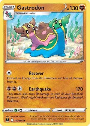 Pokemon TCG - SWSH11: Lost Origin - Gastrodon - 102/196
