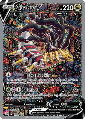 Pokemon TCG - SWSH11: Lost Origin - Giratina V - 186/196 - Holofoil