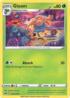 Pokemon TCG - SWSH11: Lost Origin - Gloom - 002/196