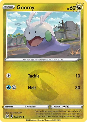 Pokemon TCG - SWSH11: Lost Origin - Goomy - 132/196 - Reverse Holofoil