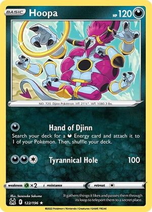 Pokemon TCG - SWSH11: Lost Origin - Hoopa - 122/196