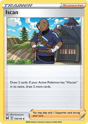 Pokemon TCG - SWSH11: Lost Origin - Iscan - 158/196 - Reverse Holofoil