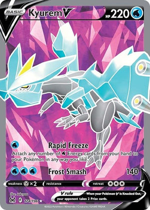 Pokemon TCG - SWSH11: Lost Origin - Kyurem V - 174/196 - Holofoil