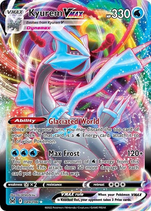 Pokemon TCG - SWSH11: Lost Origin - Kyurem VMAX - 049/196 - Holofoil