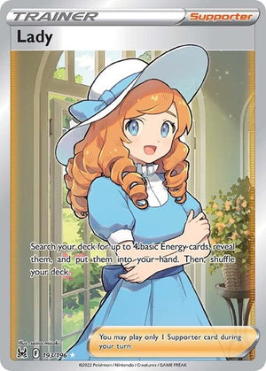 Pokemon TCG - SWSH11: Lost Origin - Lady - 193/196 - Holofoil