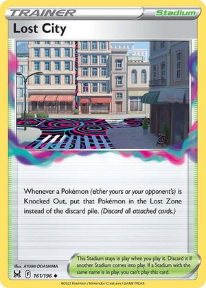 Pokemon TCG - SWSH11: Lost Origin - Lost City - 161/196 - Reverse Holofoil