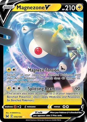 Pokemon TCG - SWSH11: Lost Origin - Magnezone V - 056/196 - Holofoil