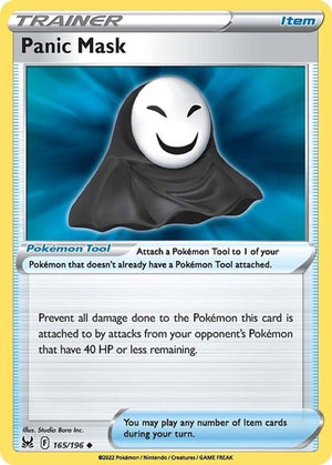 Pokemon TCG - SWSH11: Lost Origin - Panic Mask - 165/196 - Reverse Holofoil