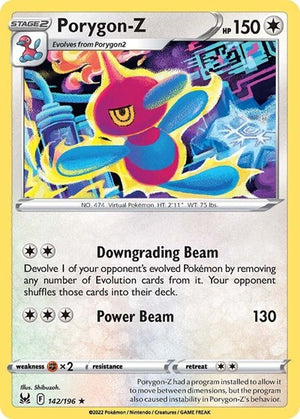 Pokemon TCG - SWSH11: Lost Origin - Porygon-Z - 142/196