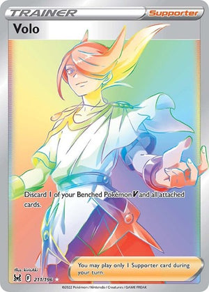 Pokemon TCG - SWSH11: Lost Origin - Volo - 211/196 - Holofoil
