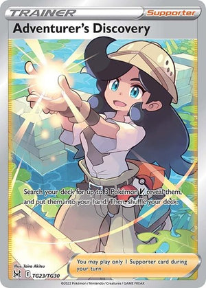 Pokemon TCG - SWSH11: Lost Origin Trainer Gallery - Adventurer's Discovery - TG23/TG30 - Holofoil