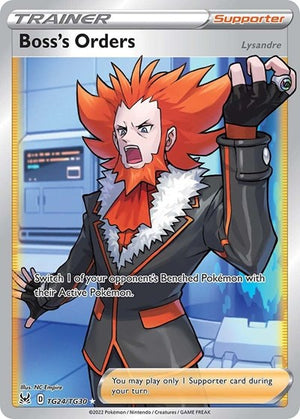 Pokemon TCG - SWSH11: Lost Origin Trainer Gallery - Boss's Orders - TG24/TG30 - Holofoil