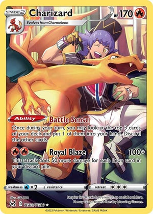 Pokemon TCG - SWSH11: Lost Origin Trainer Gallery - Charizard - TG03/TG30 - Holofoil