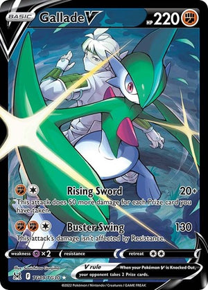 Pokemon TCG - SWSH11: Lost Origin Trainer Gallery - Gallade V - TG19/TG30 - Holofoil
