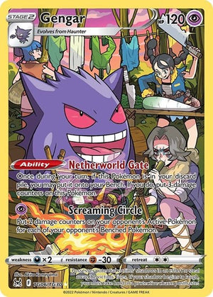Pokemon TCG - SWSH11: Lost Origin Trainer Gallery - Gengar - TG06/TG30 - Holofoil