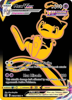 Pokemon TCG - SWSH11: Lost Origin Trainer Gallery - Mew VMAX - TG30/TG30 - Holofoil