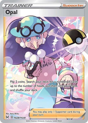 Pokemon TCG - SWSH11: Lost Origin Trainer Gallery - Opal - TG28/TG30 - Holofoil