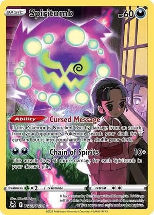 Pokemon TCG - SWSH11: Lost Origin Trainer Gallery - Spiritomb - TG09/TG30 - Holofoil