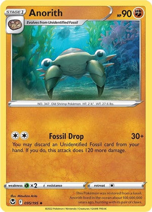 Pokemon TCG - SWSH12: Silver Tempest - Anorith - 095/195