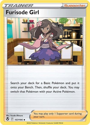 Pokemon TCG - SWSH12: Silver Tempest - Furisode Girl - 157/195